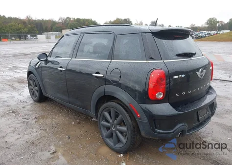 2015 Mini Countryman Cooper S z USA, uszkodzony, nr VIN WMWZC3C54FWT04314